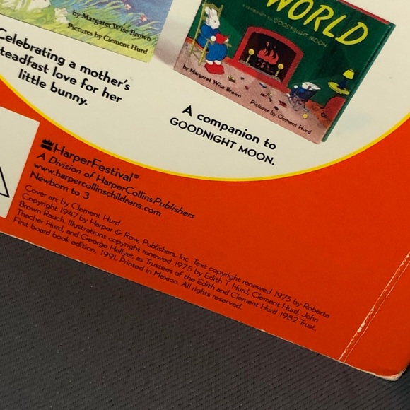 Goodnight Moon Children’s Book Picture Reading - Picture 5 of 10